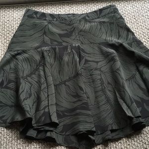 Club Monaco Palm Leaf Skirt